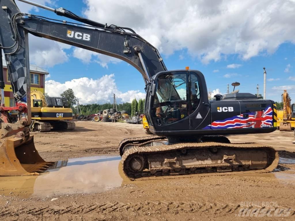 JCB JS220 LC T4 Beltegraver