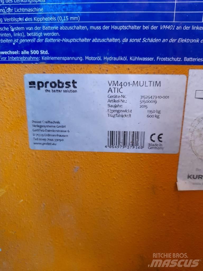 Probst VM 401 Anlegg - Annet