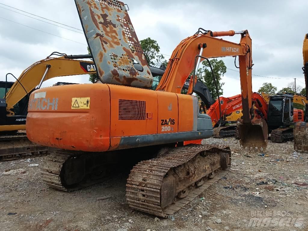 Hitachi ZX 200 Beltegraver