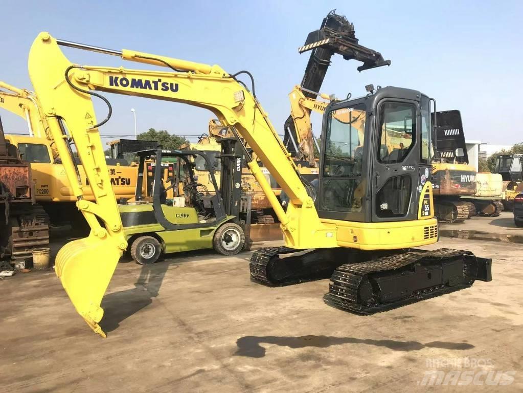 Komatsu PC 55 Beltegraver