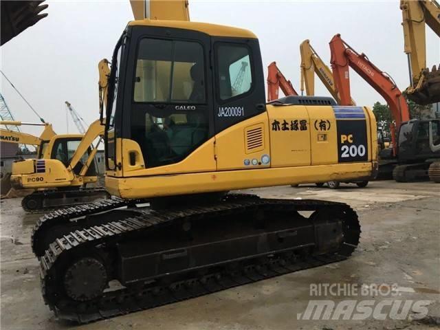 Komatsu pc200-7 Beltegraver