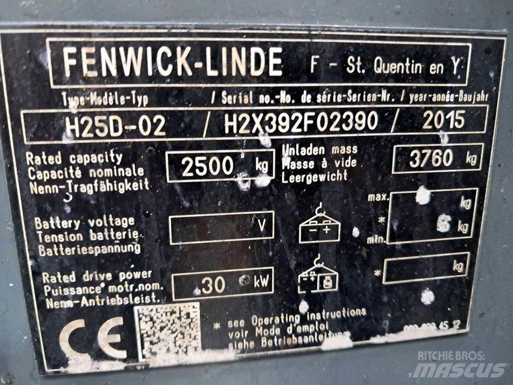 Linde H25D-02 Diesel Trucker