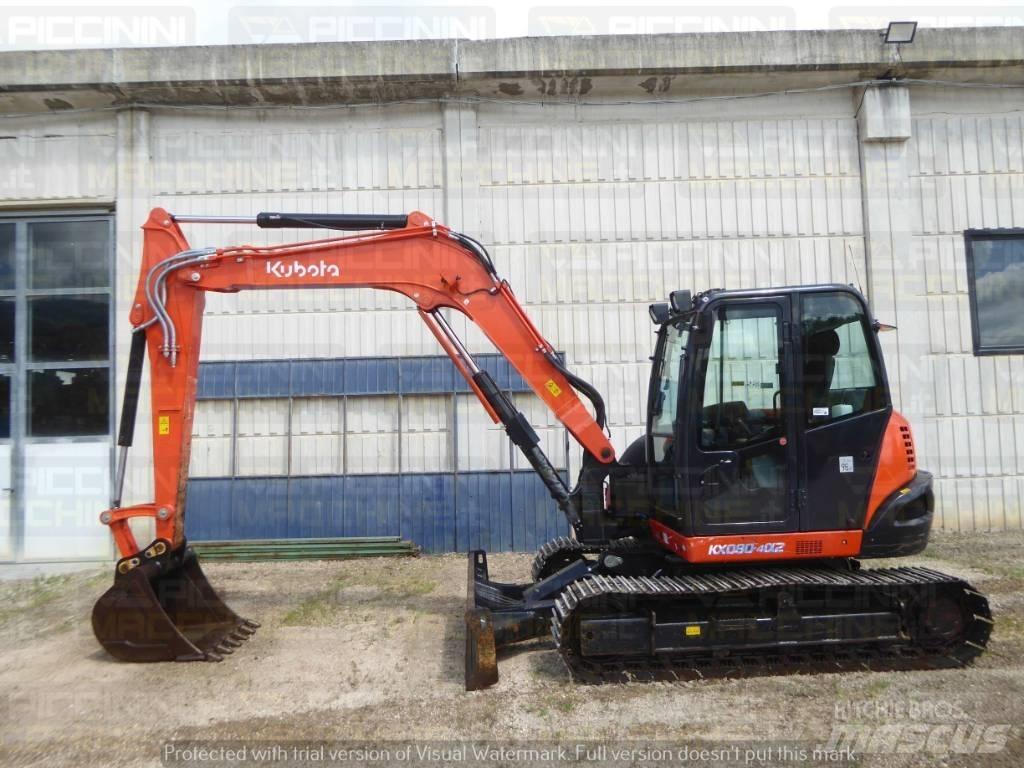 Kubota KX080-4 Midigravere 7 - 12t
