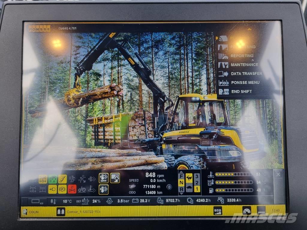 Ponsse Buffalo 8W Lassbærere