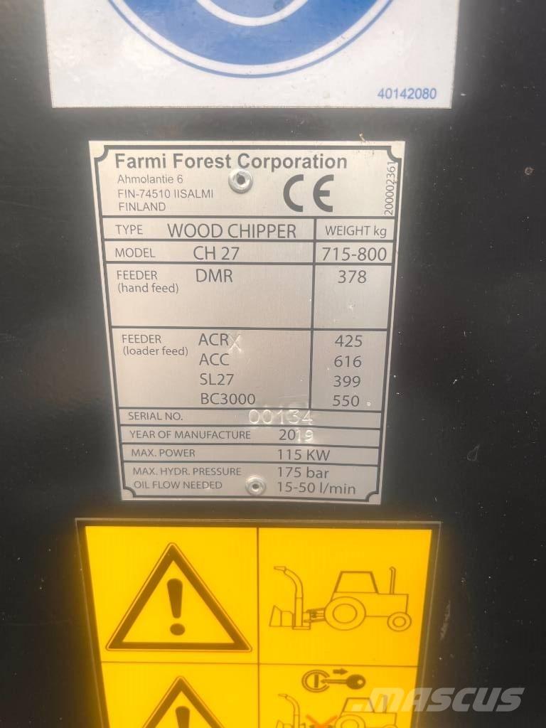 Farmi Forest CH 27 Skogsmaskiner - Annet