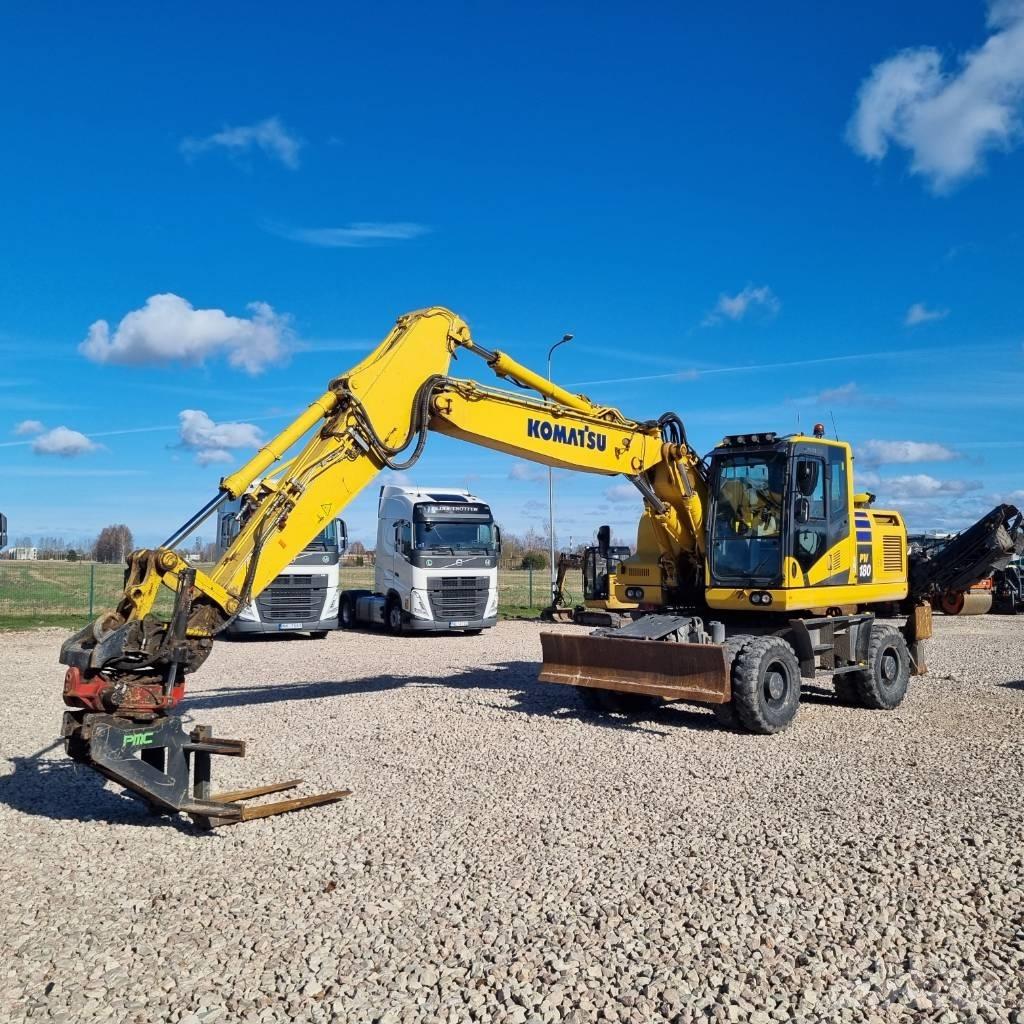Komatsu PW180 - 11E0 Hjulgravere