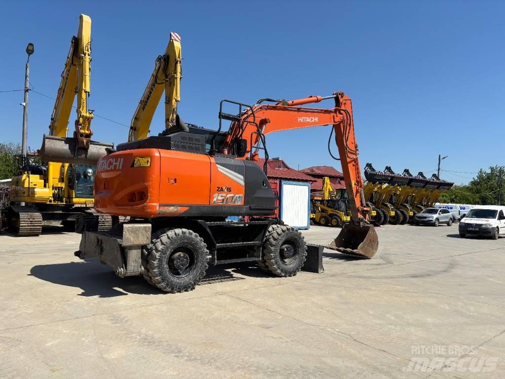 Hitachi ZX150W-7 Hjulgravere