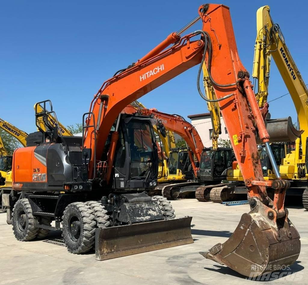 Hitachi ZX150W-7 Hjulgravere