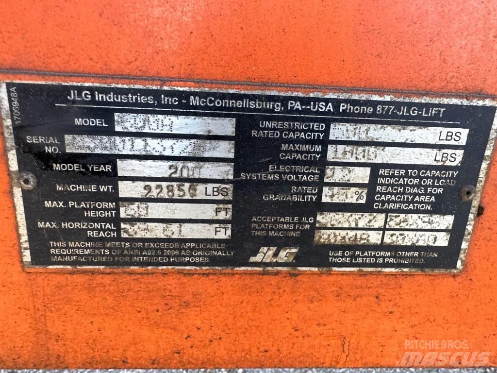 JLG 600A Leddede bomlifter