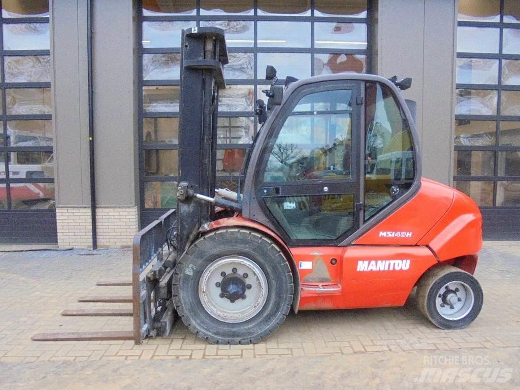 Manitou MSI 40 Terrenggående gaffeltruck