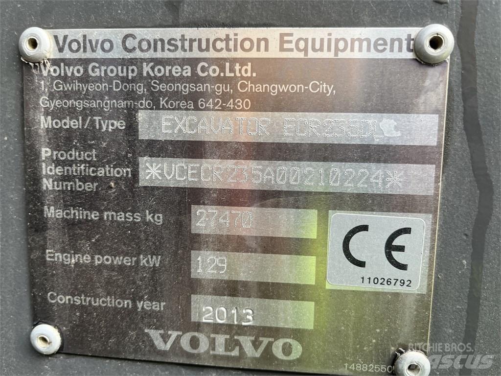 Volvo ECR 235 DL Beltegraver