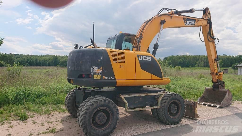 JCB JS 145 W Hjulgravere