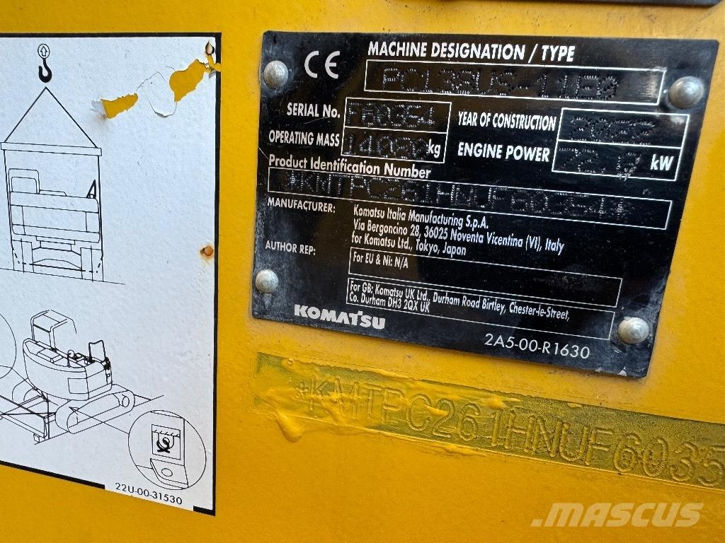 Komatsu PC 138 US-11 Beltegraver
