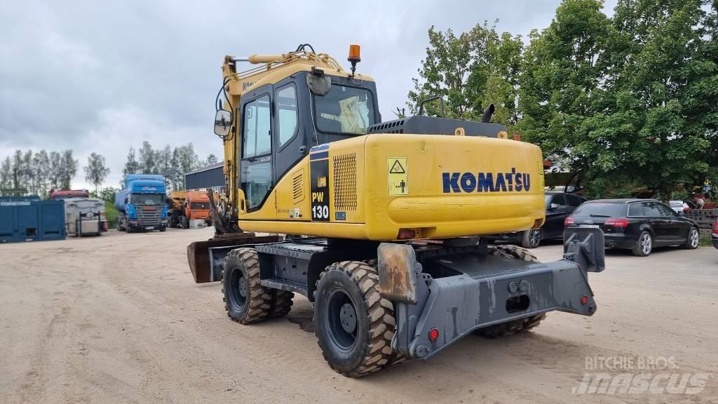 Komatsu PW 130-7K Hjulgravere