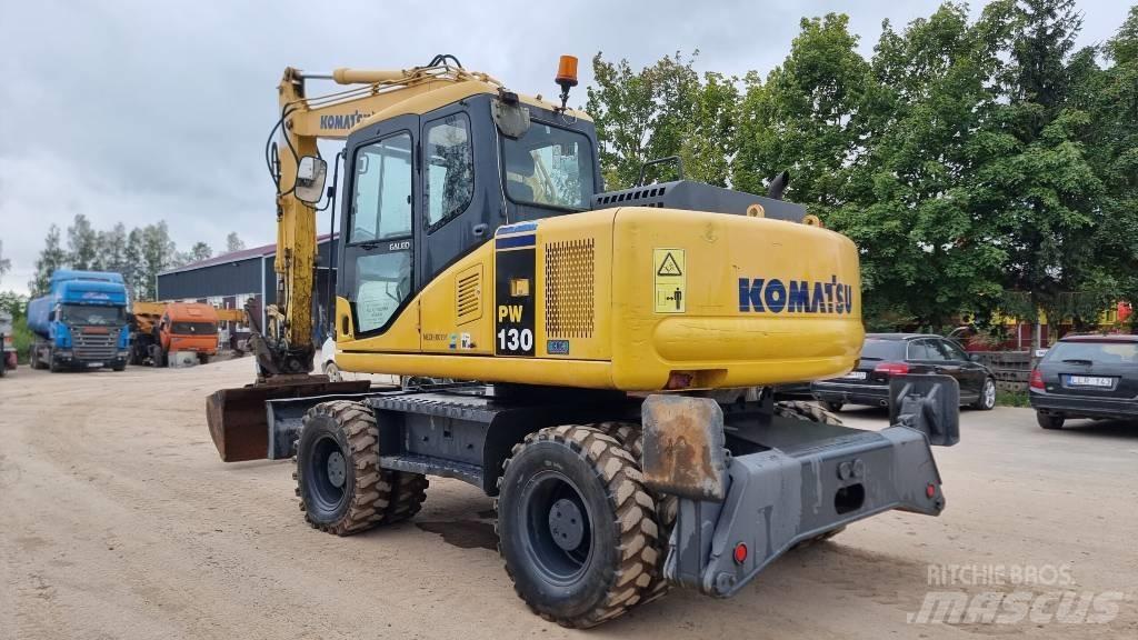 Komatsu PW 130-7K Hjulgravere