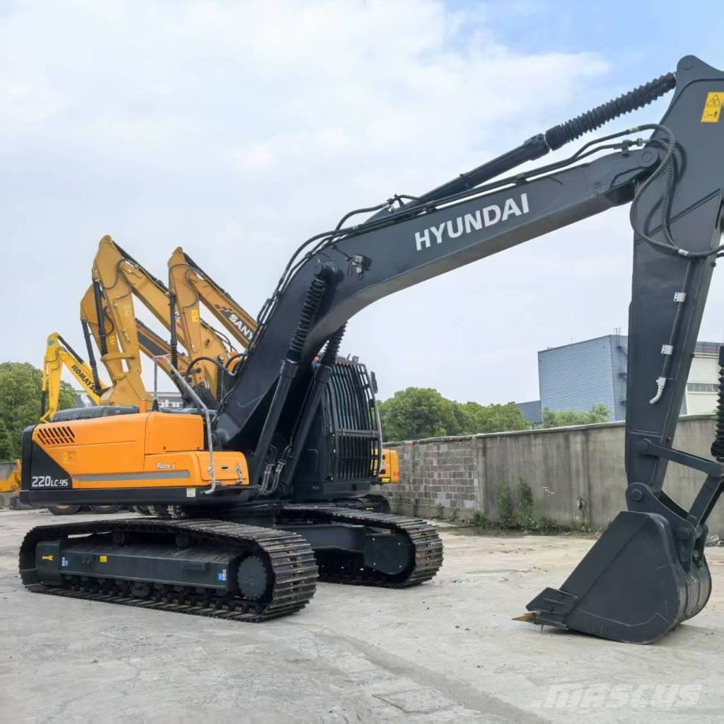 Hyundai r220lc-9s Midigravere 7 - 12t