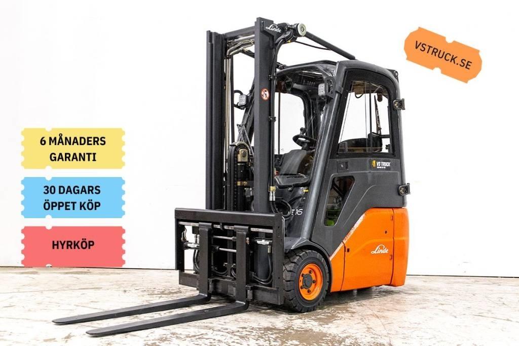 Linde E 16 Elektriske trucker