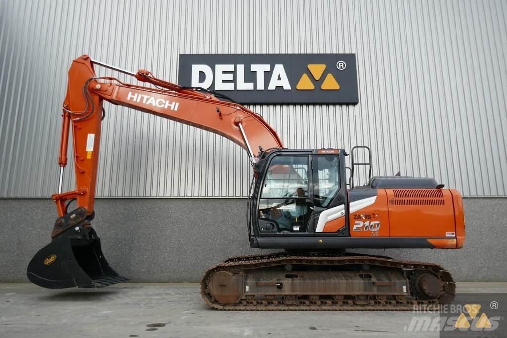 Hitachi ZX210LC-7 Beltegraver
