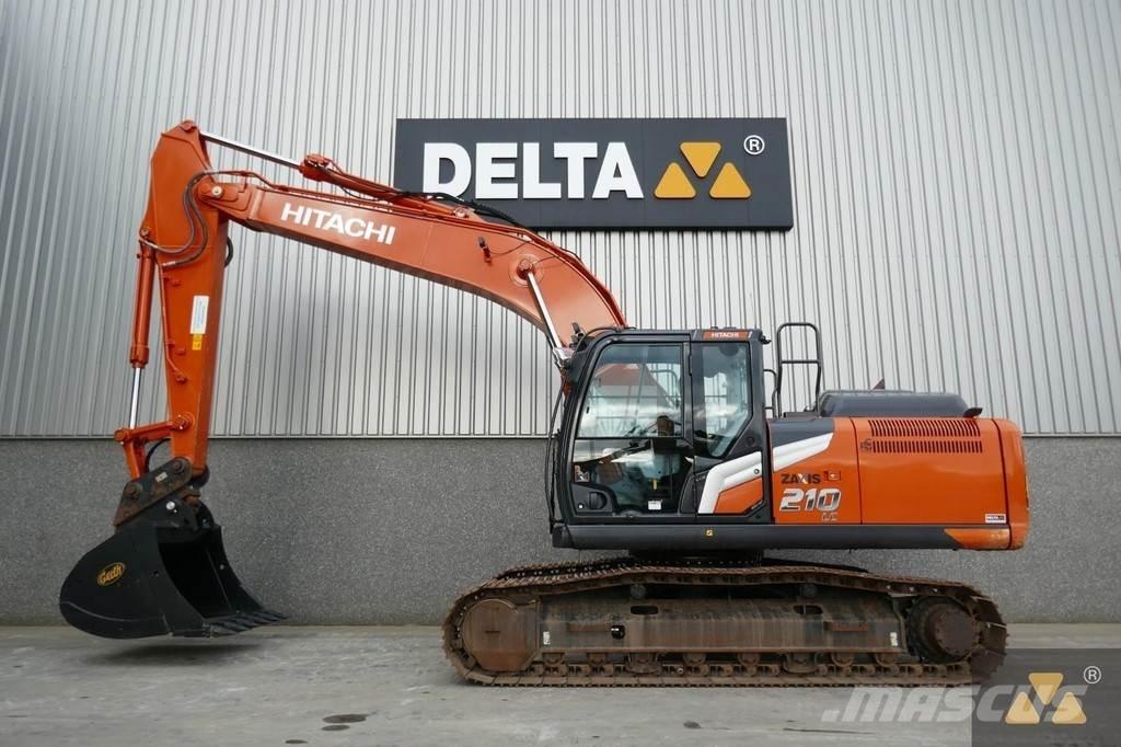 Hitachi ZX210LC-7 Beltegraver