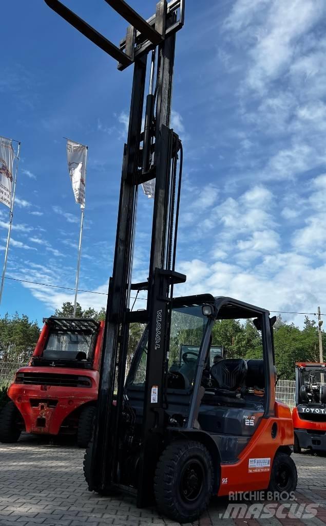 Toyota 02-8 FG F 25 Propan trucker
