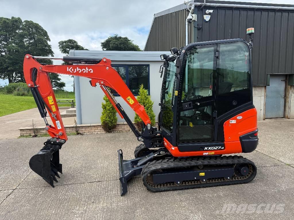 Kubota KX027-4 Minigravere <7t