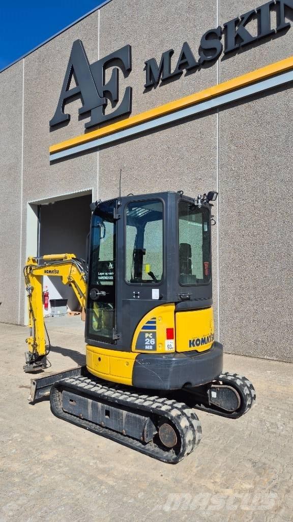 Komatsu PC 26 MR-3 Minigravere <7t