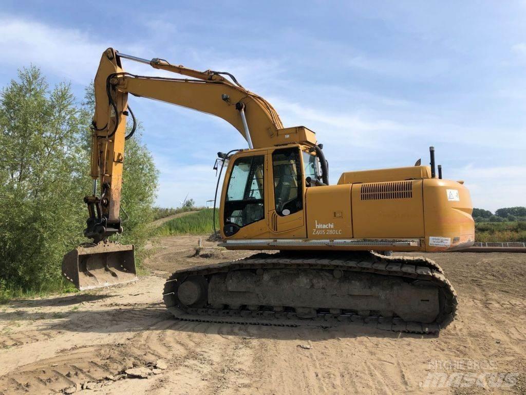 Hitachi ZX280LC-3 Beltegraver