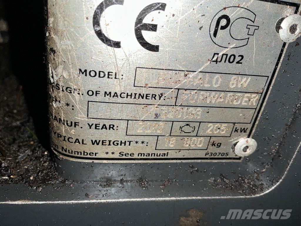 Ponsse BUFFALO+ 8W Lassbærere