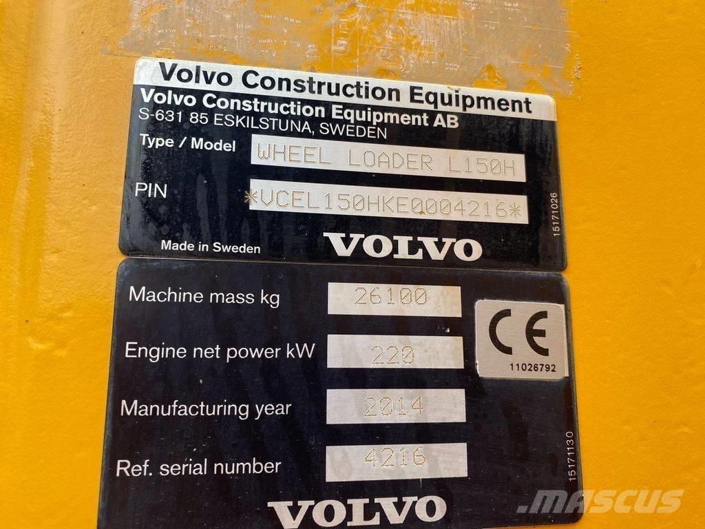 Volvo L 150 H Hjullastere