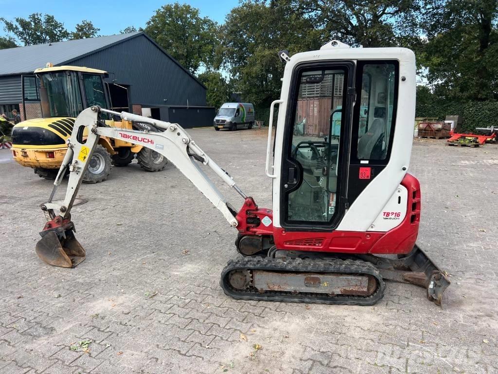 Takeuchi TB 216 Minigravere <7t