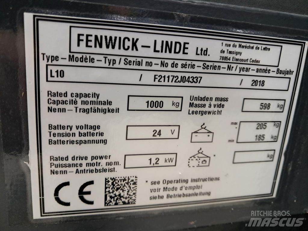 Linde L10 Ledestablere