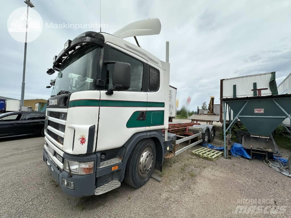 Scania R 124 LB Containerbil