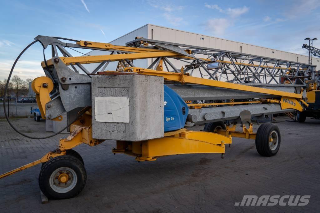 Potain Igo 15 Selvreisende tårnkran