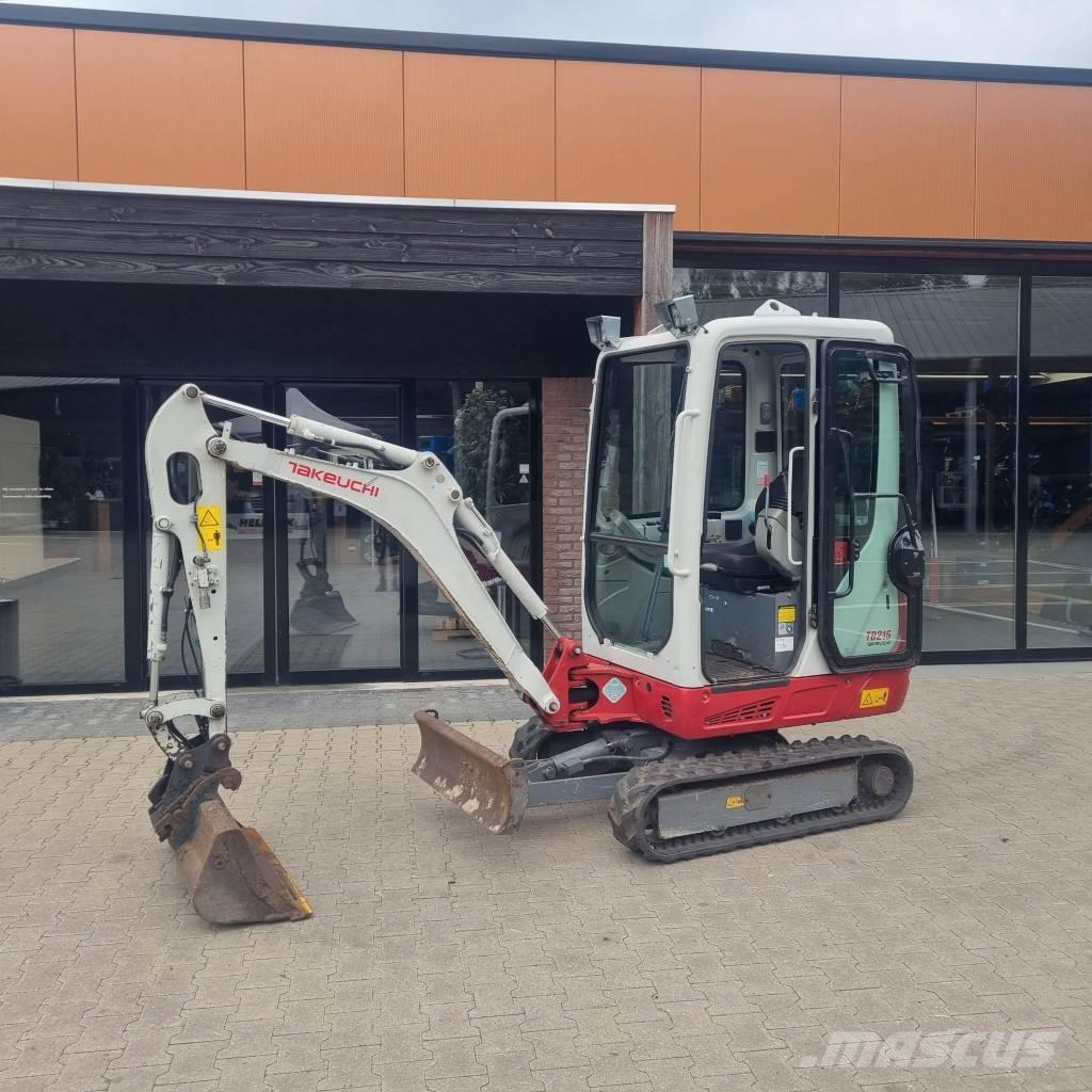Takeuchi TB 216 Minigravere <7t