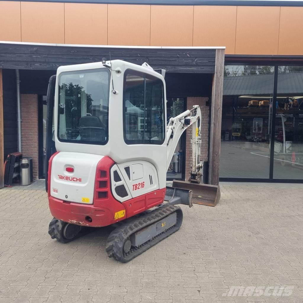 Takeuchi TB 216 Minigravere <7t
