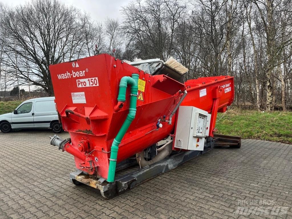  wash-bear pro 150 Utstyr for avfall sortering