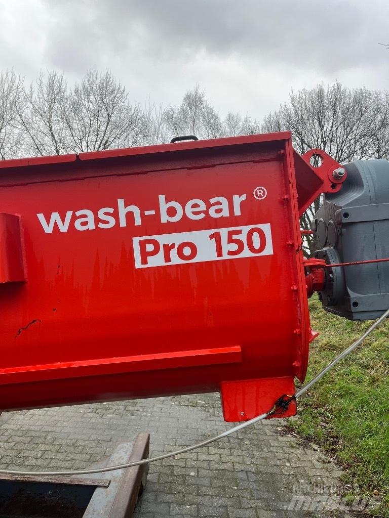  wash-bear pro 150 Utstyr for avfall sortering