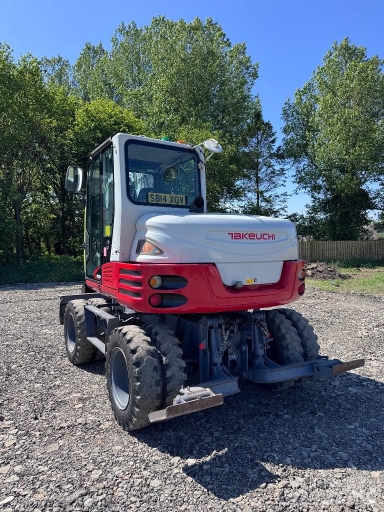 Takeuchi TB 295 W Hjulgravere