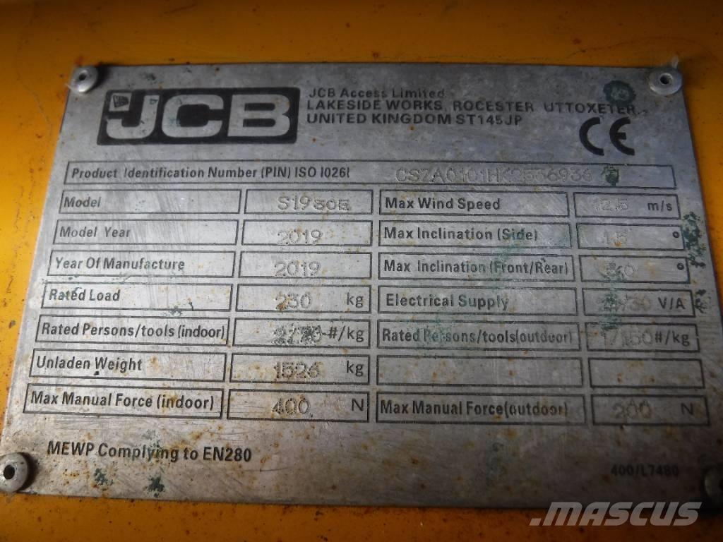 JCB S 1930 E Sakselifter