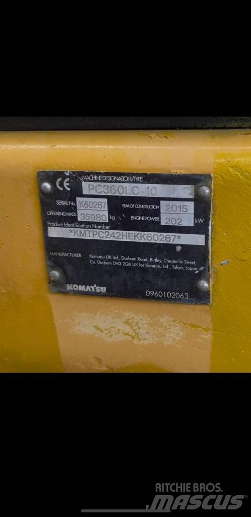 Komatsu PC360LC-10 Beltegraver