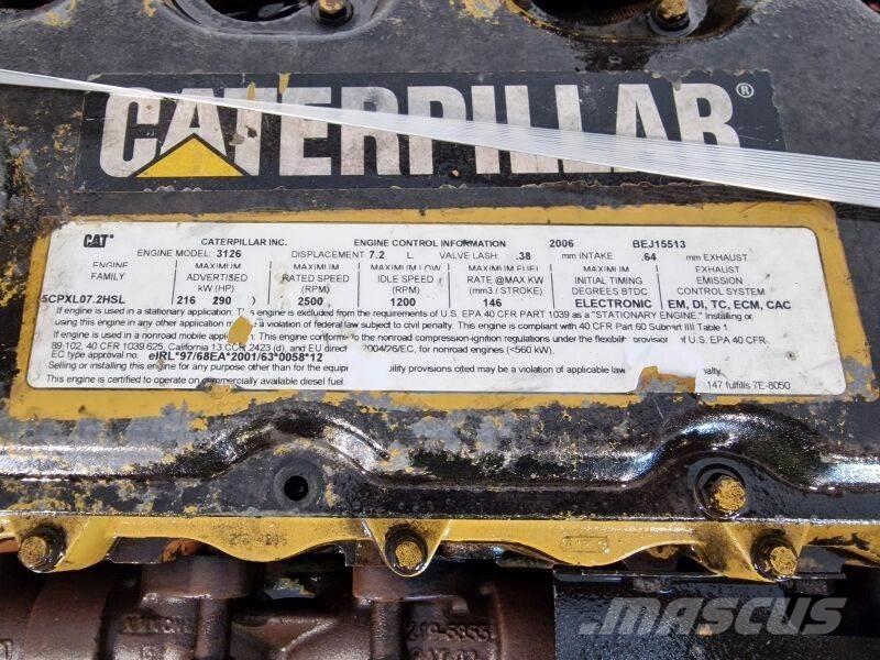 CAT 3126B Motorer