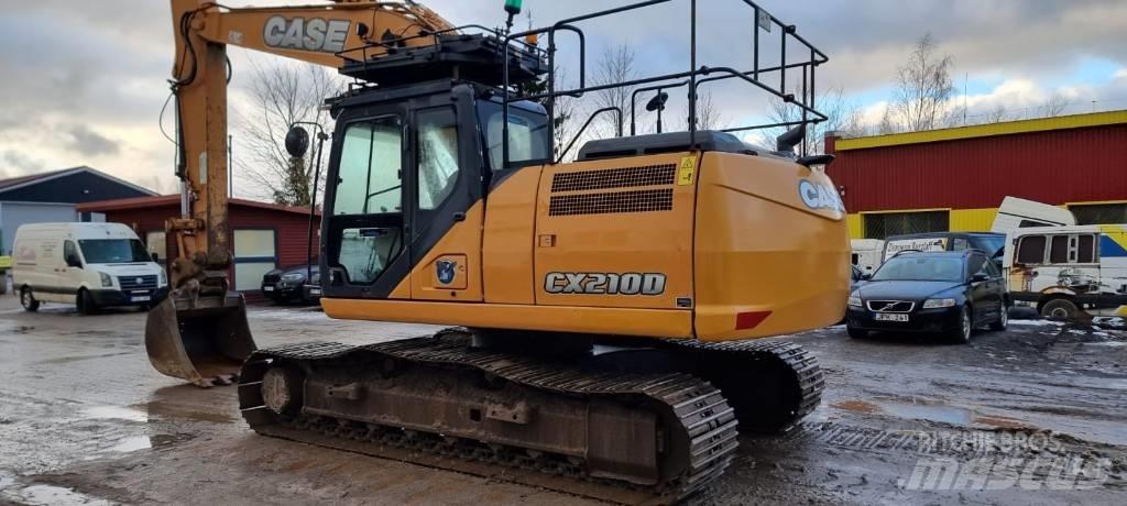 CASE CX 210 D Beltegraver