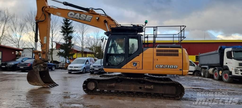 CASE CX 210 D Beltegraver