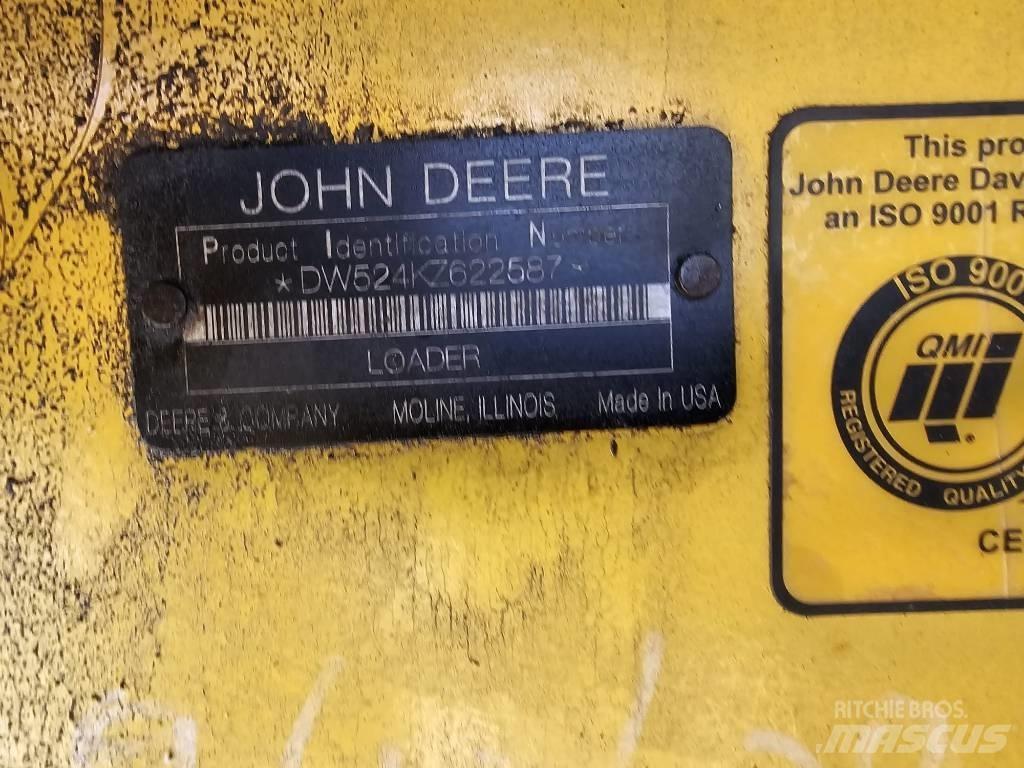 John Deere 524 K Hjullastere