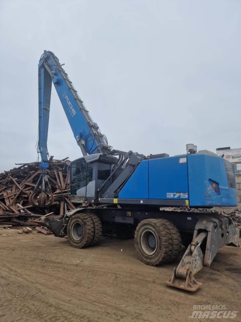 Fuchs MHL 375 S5 Hjulgravere