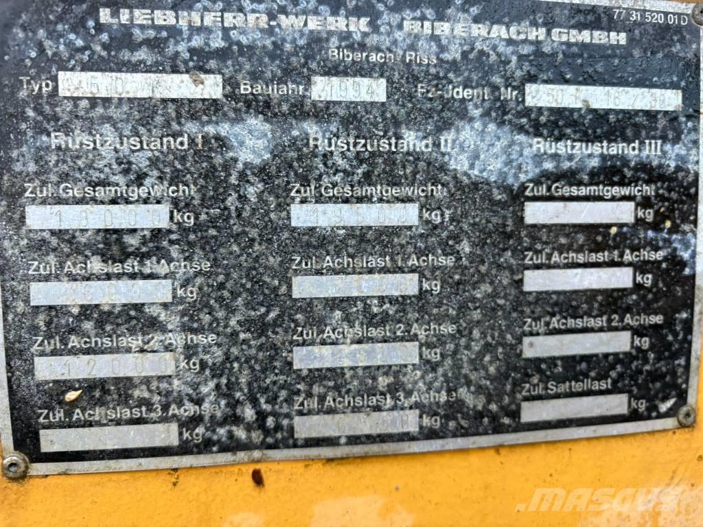 Liebherr 50 K Bygge- og tårnkraner