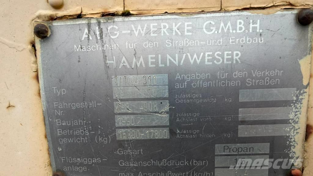 ABG Titan 311 Asfaltutleggere