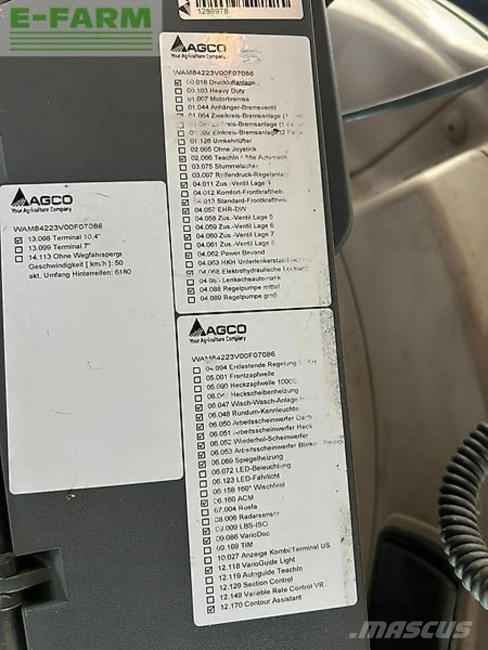 Fendt 828 vario Traktorer