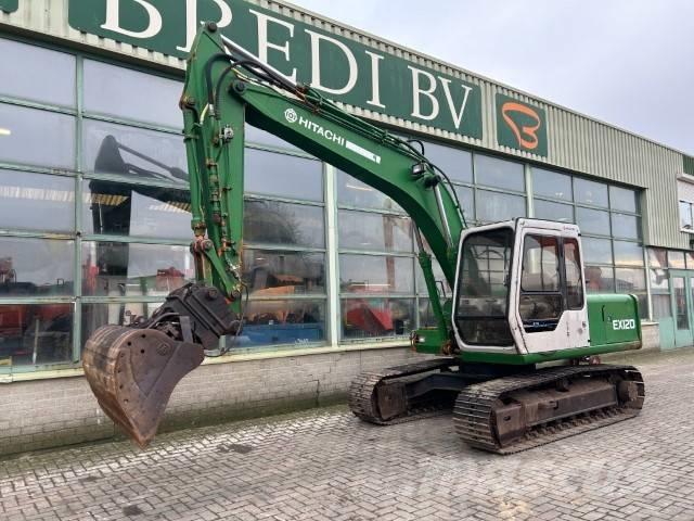 Hitachi EX120 Beltegraver