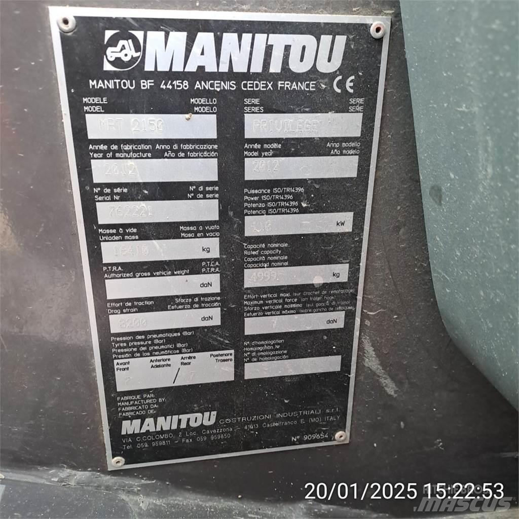Manitou 2150MRT Teleskoplastere